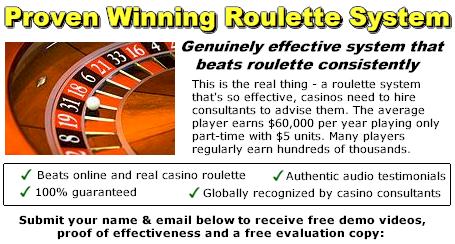 Win at roulette with electronic devices