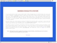 Bann roulette strategy