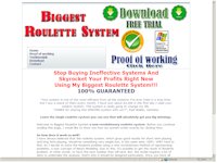 Biggest roulette strategy
