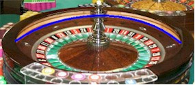 Roulette wheel view